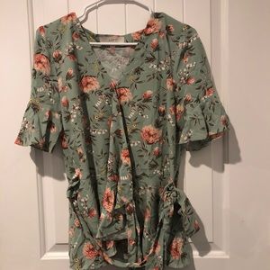 Loft Floral Blouse